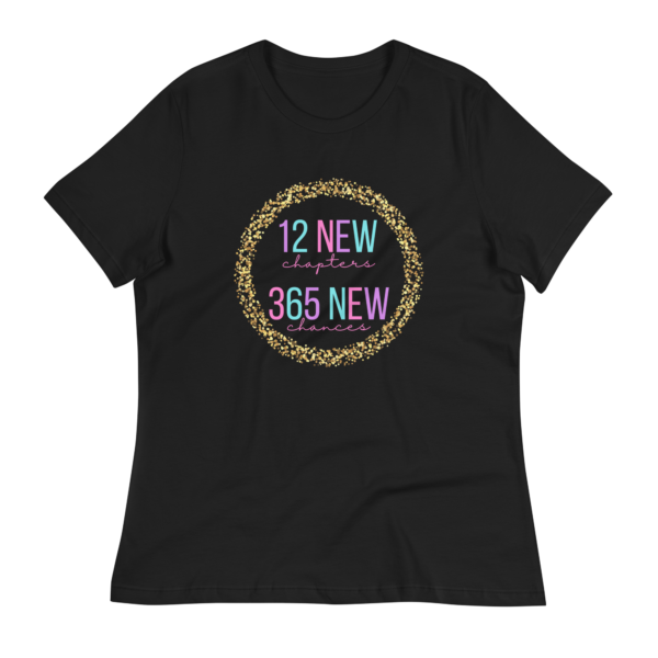 12 New Chapters, 365 New Chances Shirt- Bella Canvas - Image 4