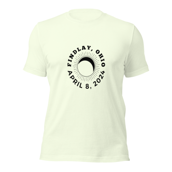 Findlay, Ohio Total Solar Eclipse 2024 Commemorative Shirt - Witness History! - Image 6