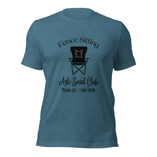 Fence Sitting Anti-Social Club Softball Parent Shirt - Image 8