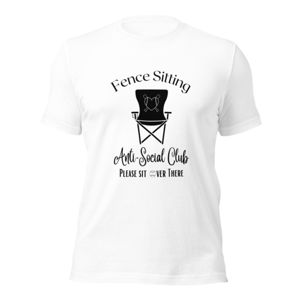 Fence Sitting Anti-Social Club Softball Parent Shirt - Image 10