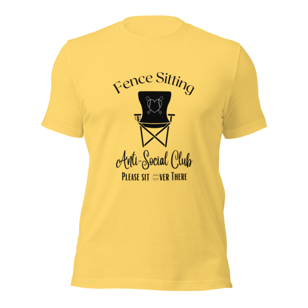 Fence Sitting Anti-Social Club Softball Parent Shirt - Image 12