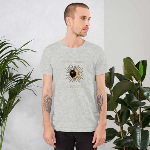 "Path of Totality - April 8, 2024" Solar Eclipse Shirt - Image 3