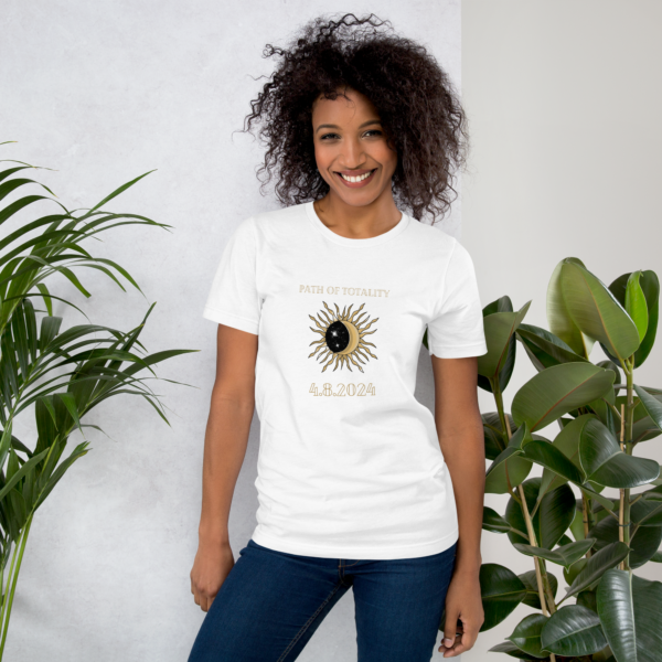 "Path of Totality - April 8, 2024" Solar Eclipse Shirt - Image 8