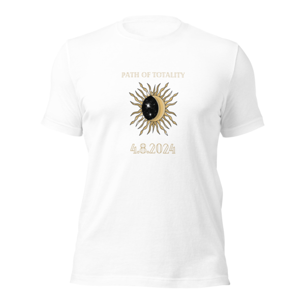 "Path of Totality - April 8, 2024" Solar Eclipse Shirt - Image 10