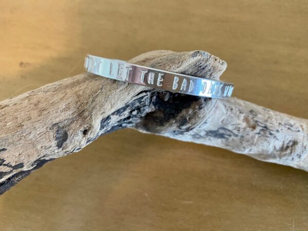 Inspiring Cuff Bracelet: "Don't Let the Bad Days Win" - Image 2